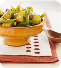 Warm Fingerling Potato Salad