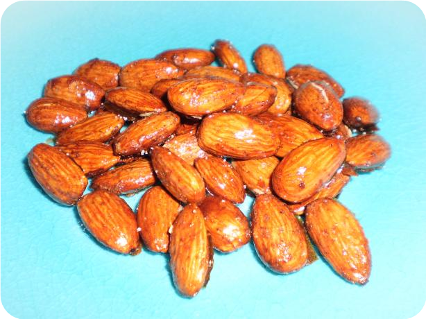 Cinnamon and Honey Almonds