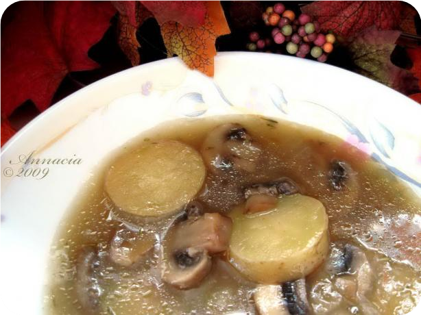 Vegetarian Mushroom Soup