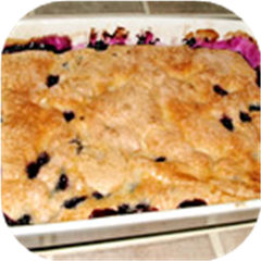 Yummy Blueberry Cobbler