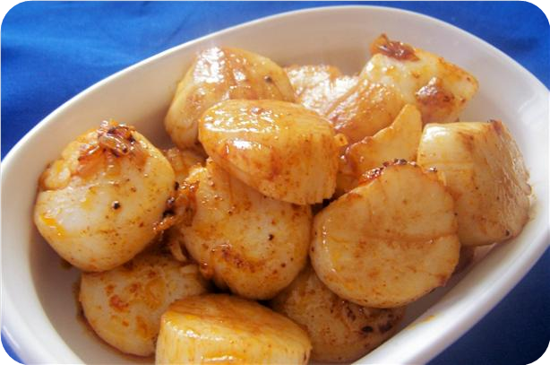 Simple Saute Scallops