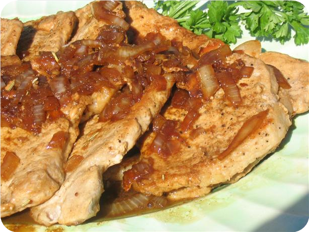 Balsamic-Glazed Pork Chops