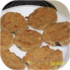 Baked Fried Eggplant