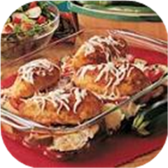 Baked Chicken and Zucchini