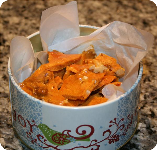 Walnut Candy Brittle