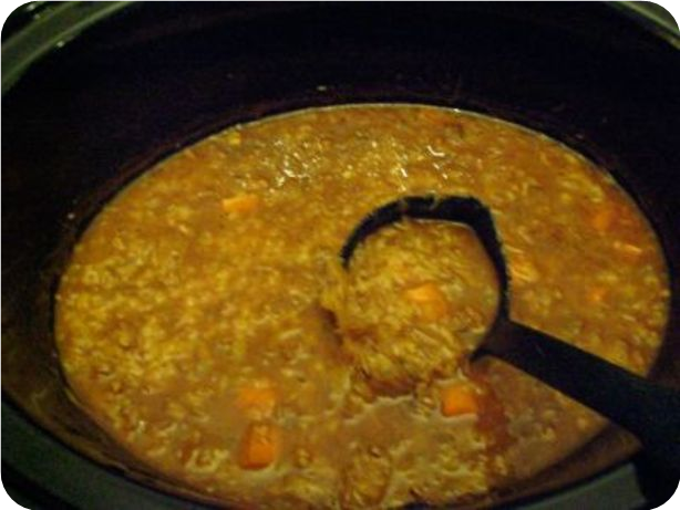 Spicy Ground Beef and Vegetable Soup