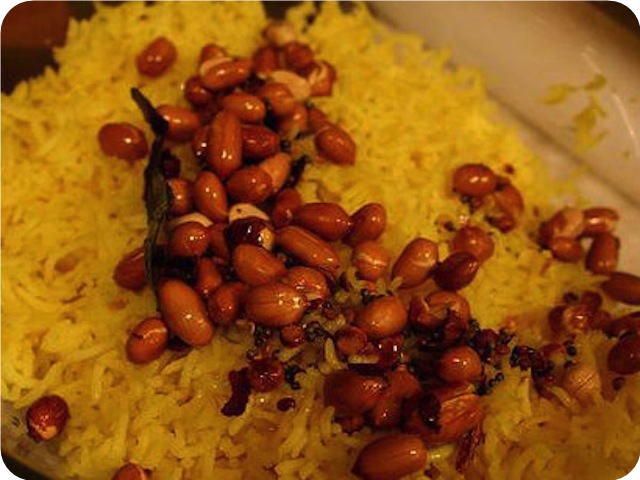 Yellow Peanut Rice