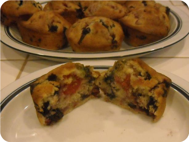 Banana-Berry Muffins