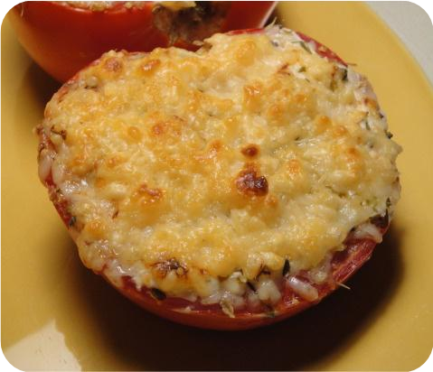 Broiled Tomatoes With Cheese