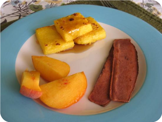 Grilled Polenta Rounds