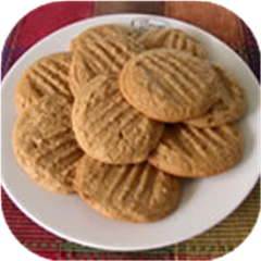 Easy Whole Wheat Peanut Butter Cookies