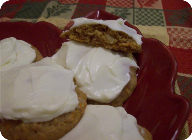 Carrot Drop Cookies