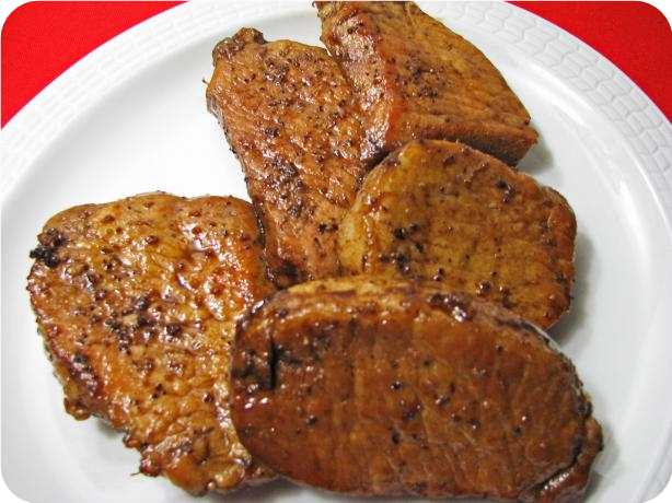 balsamic glazed pork chops