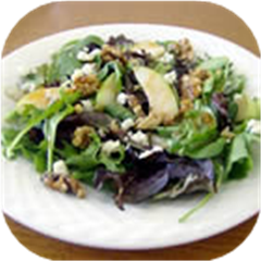 Tangy Pear and Blue Cheese Salad