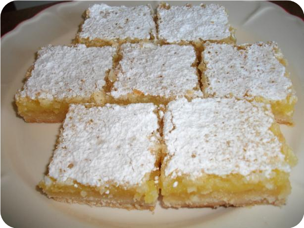 Citrus Bars (From My Great Recipe Cards)