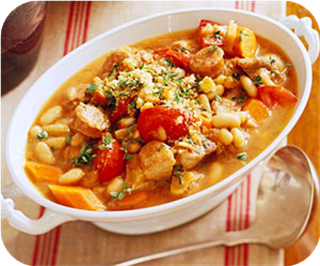 Slow-cooker holiday pork stew 