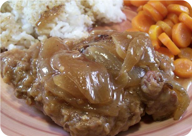 "swiss" Round Steak With Onion Gravy