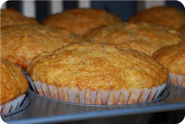 Spiced Banana Muffins