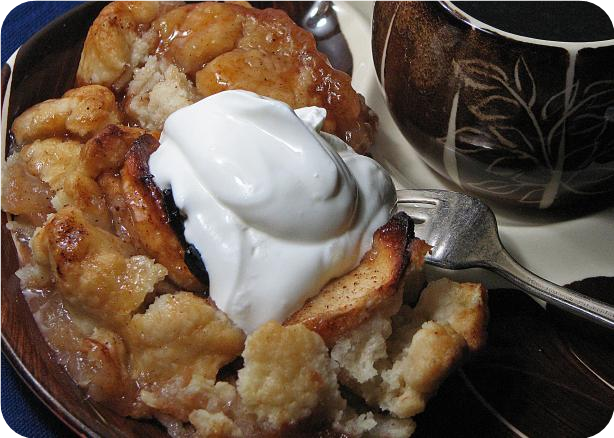 Apple Dumplings With Cinnamon Syrup