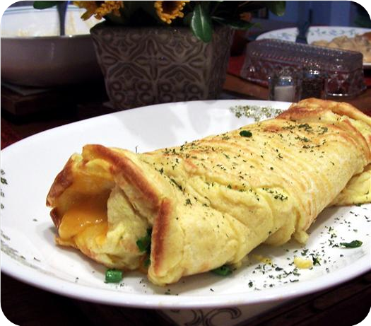 Baked Omelet Roll