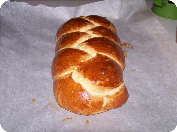 Amazing Fast Rise Challah Bread - One Small Loaf