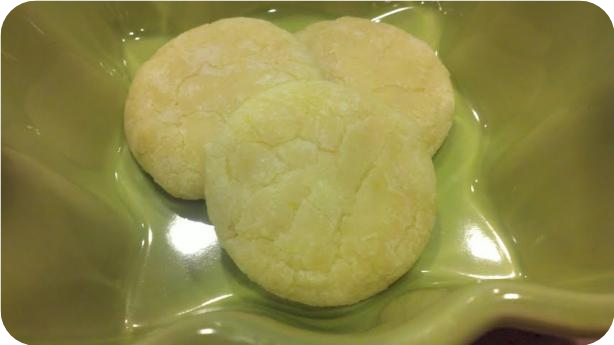 Lemon Crinkle Cookies