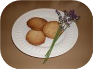 Lavender Butter Cookies