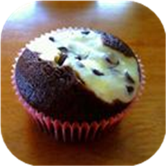 Grandma Gudgel's Black Bottom Cupcakes
