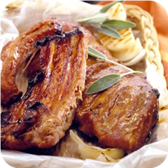 Stout-glazed ribs 