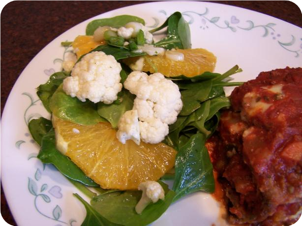 Tangy Orange and Spinach Salad