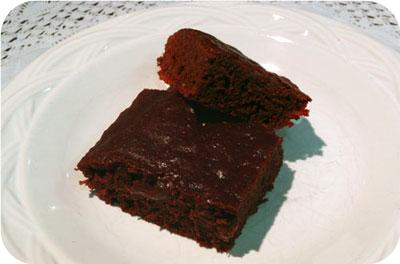 Low-Fat Vegan Brownies