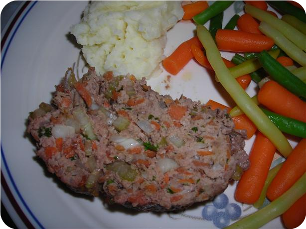Veal and Vegetable Loaf