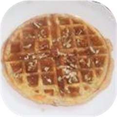 Sweet Potato Pecan Waffles