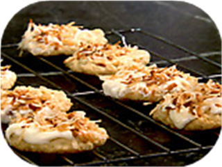 White Chocolate-Coconut Cookies