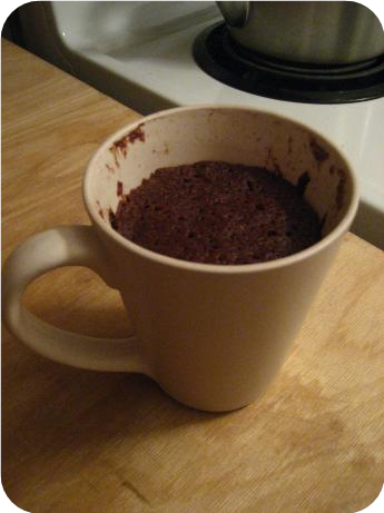 5 Minute Chocolate Cake