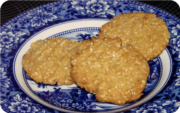 Chinese Sesame Seed Cookies