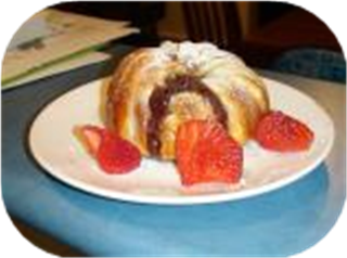 Baked Brie in Puff Pastry with Apricot or Raspberry Preserves 