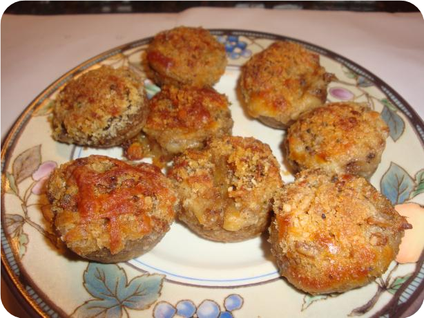 Moms Stuffed Mushrooms