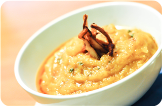 Acorn Squash and Apple Soup