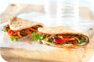 Veggie-Packed Pita Pocket