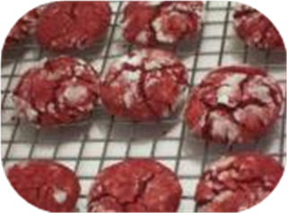 Sinful Red Velvet Cookies