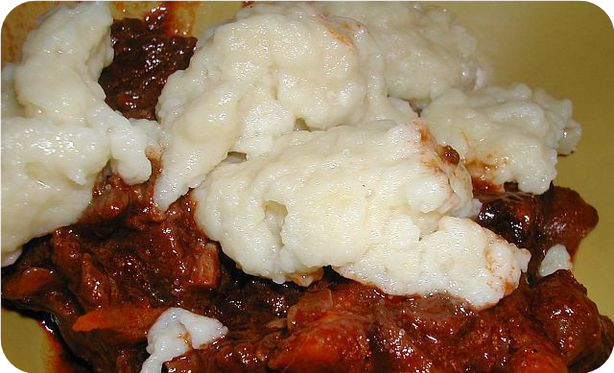 Galuska for Stew (Dumplings)