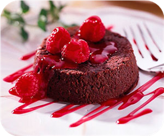 Softhearted chocolate cakes 