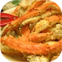 Steamed Lemon Grass Crab Legs