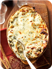 Creamy Artichoke Lasagna