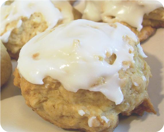 Frosted Pineapple Cookies