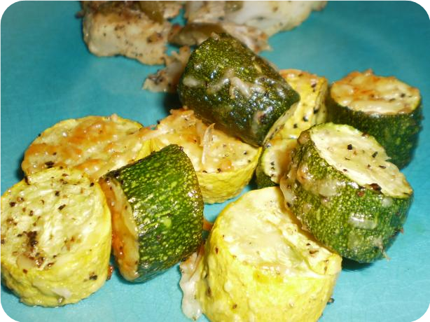 Roasted Zucchini and Yellow Squash