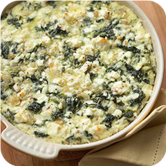 Spinach and feta casserole 