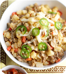 Loaded Hash Browns