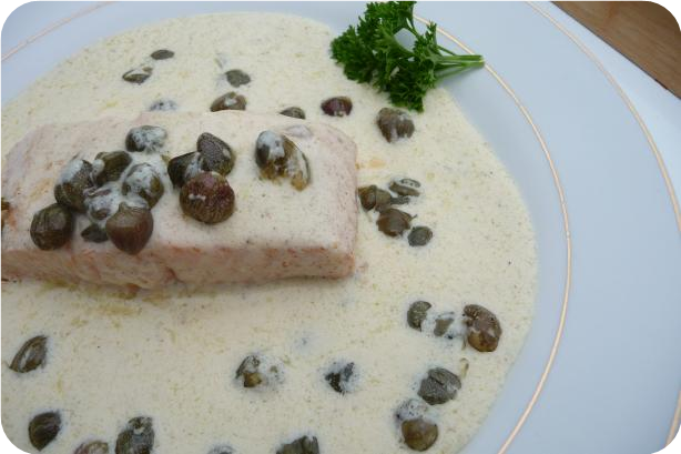 South Beach Salmon With Creamy Lemon Sauce Low Carb